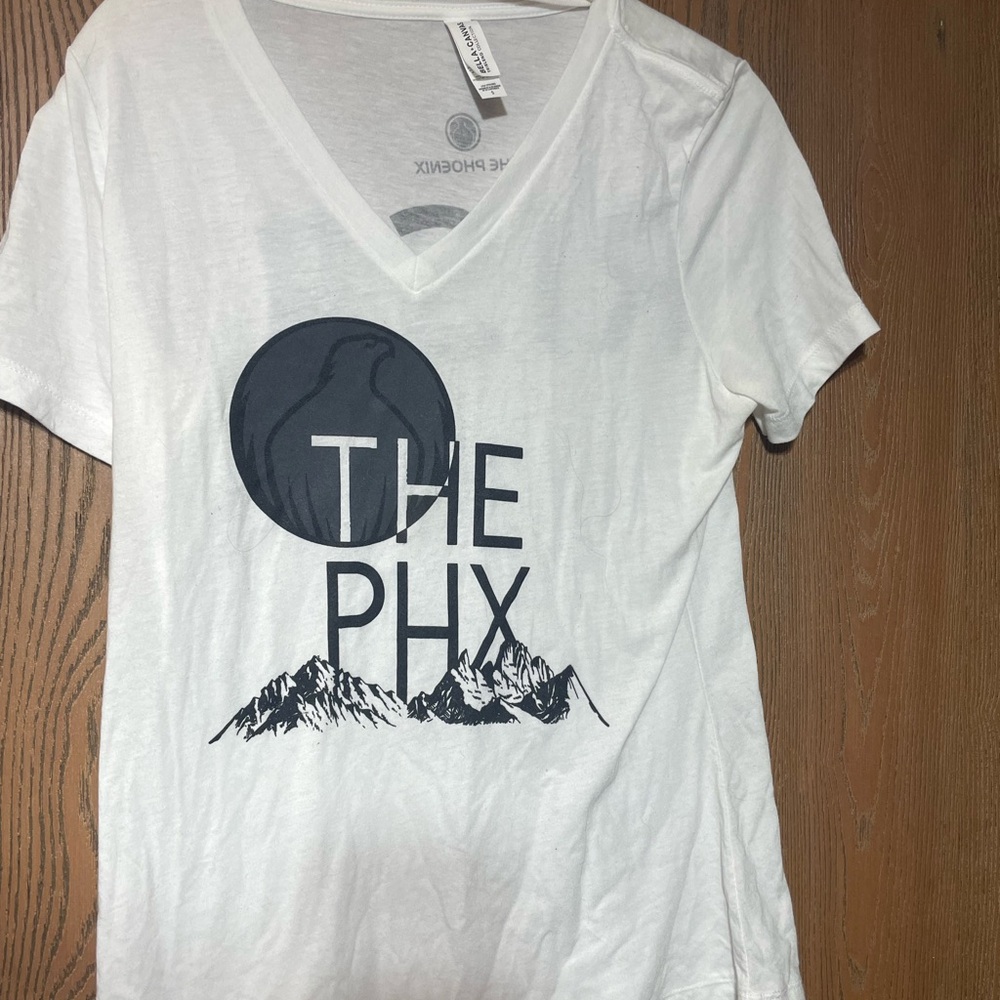 Bella Canvas White Graphic Tee